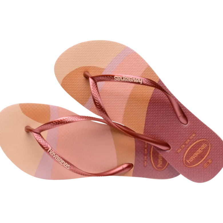 HavaianasSlim Palette Glow - Tongs femme