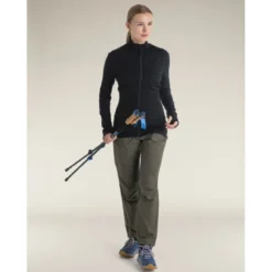icebreaker260 Quantum IV LS Zip - Polaire en laine mérinos femme
