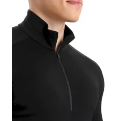 icebreaker260 Tech LS Half Zip - Maillot thermique laine mérinos homme