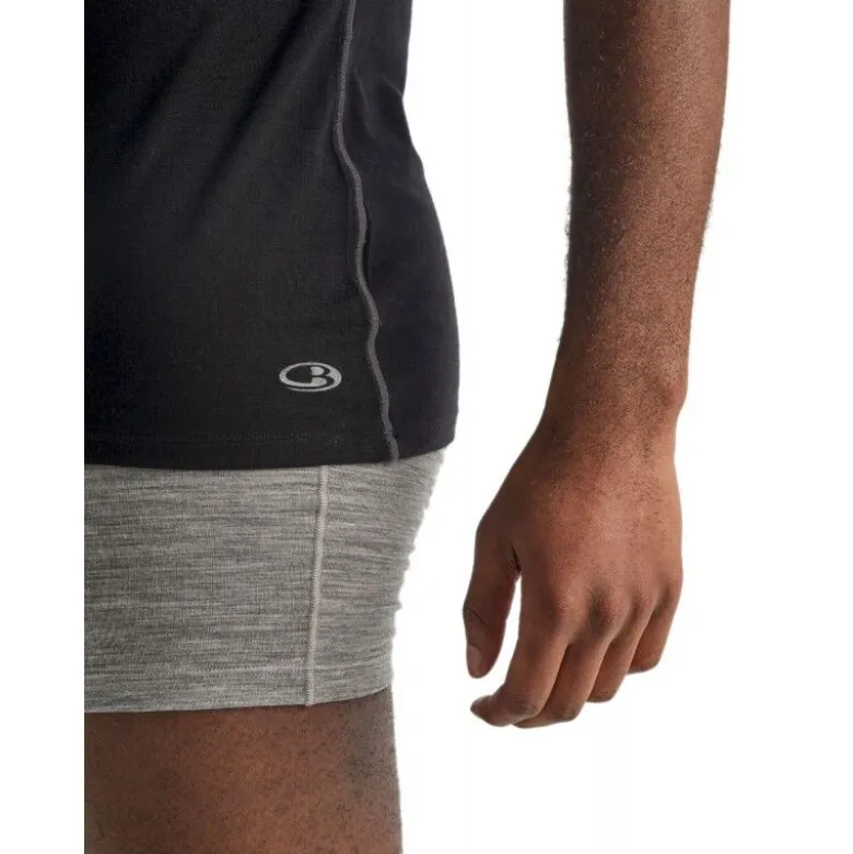 icebreakerAnatomica Short Sleeve col V en Mérinos - T-shirt en laine mérinos homme
