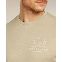 icebreakerMerinos 150 Tech Lite SS Tee Peaceful Pass - T-shirt en laine mérinos homme