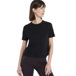 icebreakerMerino 150 Tech Lite III SS Crop Tee - T-shirt en laine mérinos femme