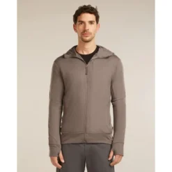 icebreaker260 Quantum IV LS Zip Hoodie - Polaire en laine mérinos homme