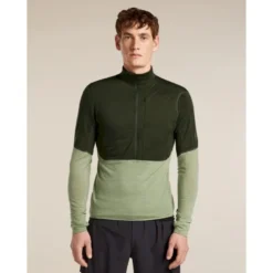 icebreaker200 Realfleece Descender LS Half Zip - Polaire en laine mérinos homme