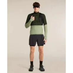 icebreaker200 Realfleece Descender LS Half Zip - Polaire en laine mérinos homme
