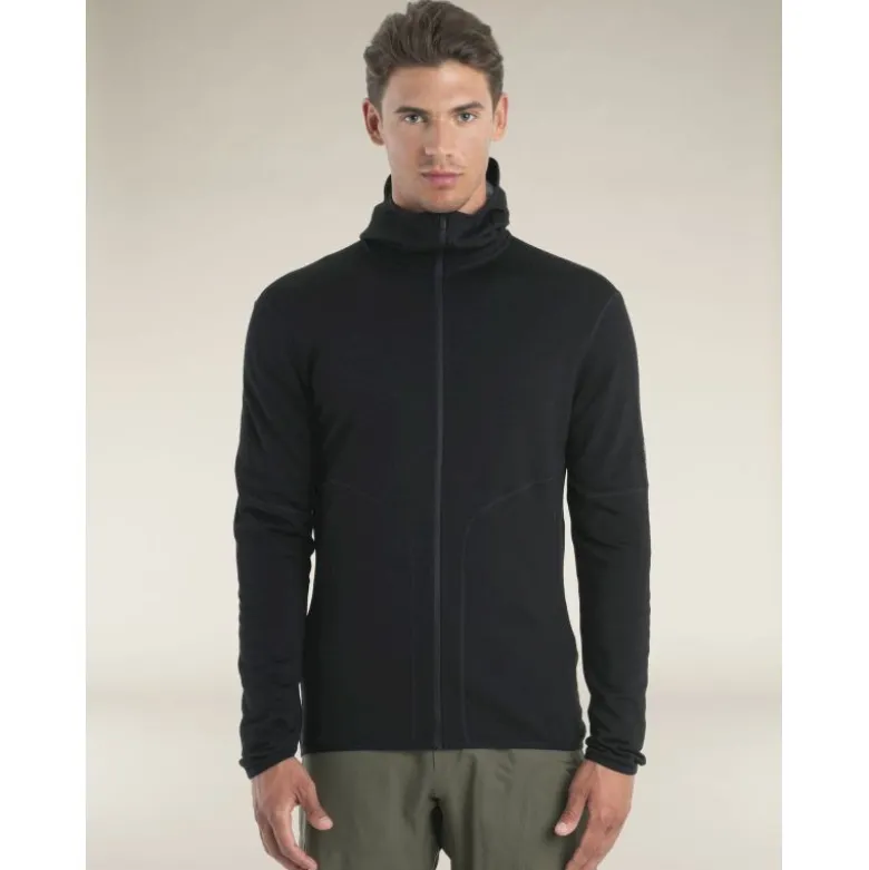icebreaker560 RealFleece Elemental II LS Zip Hoodie - Polaire en laine mérinos homme