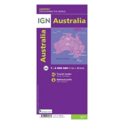IGNAustralie - Carte topographique