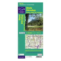 IGNDiois / Devoluy / Hautevallée De La Drome - Carte topographique