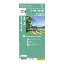 IGNL'Ile De France À Vélo - Carte topographique