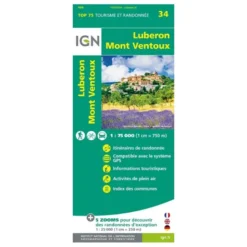 IGNLubéron.Mont-Ventoux - Carte topographique