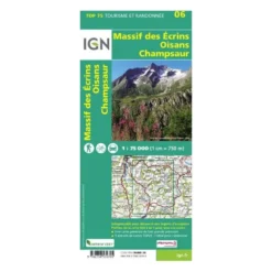 IGNOisans Champsaur - Carte topographique