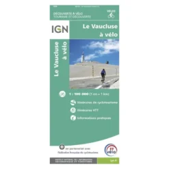 IGNVaucluse À Vélo - Carte topographique