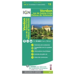 IGNVerdon / Lac-De-Ste-Croix / Plateau-De-Valensole - Carte topographique