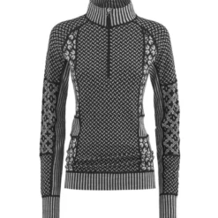 Kari TraaSmekker Half Zip - Sous-vêtement mérinos femme