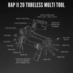 LezyneRap II 20 Tubeless - Multi-outils