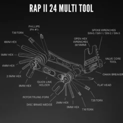 LezyneRap II 24 - Multi-outils