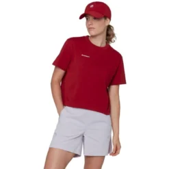 MammutBase Cropped T-Shirt Mini Logo - T-shirt femme