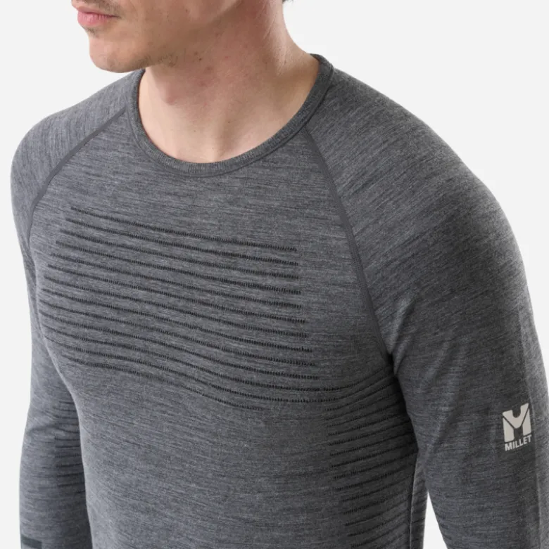 MilletDrynamic Warm LS Tee - Maillot thermique laine mérinos homme