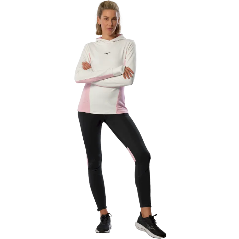 MizunoActive Warmalite Hooded Long Sleeve Top - Sous-vêtement thermique femme