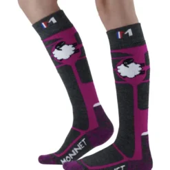 MonnetWooly Kids - Chaussettes ski enfant