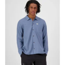 Mons RoyaleAT Merino Long Sleeve Shirt - Chemise en laine mérinos homme