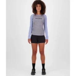 Mons RoyaleIcon Merino Raglan Long Sleeve - T-shirt en laine mérinos femme
