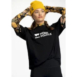Mons RoyaleIcon Relaxed Tee - T-shirt en laine mérinos femme