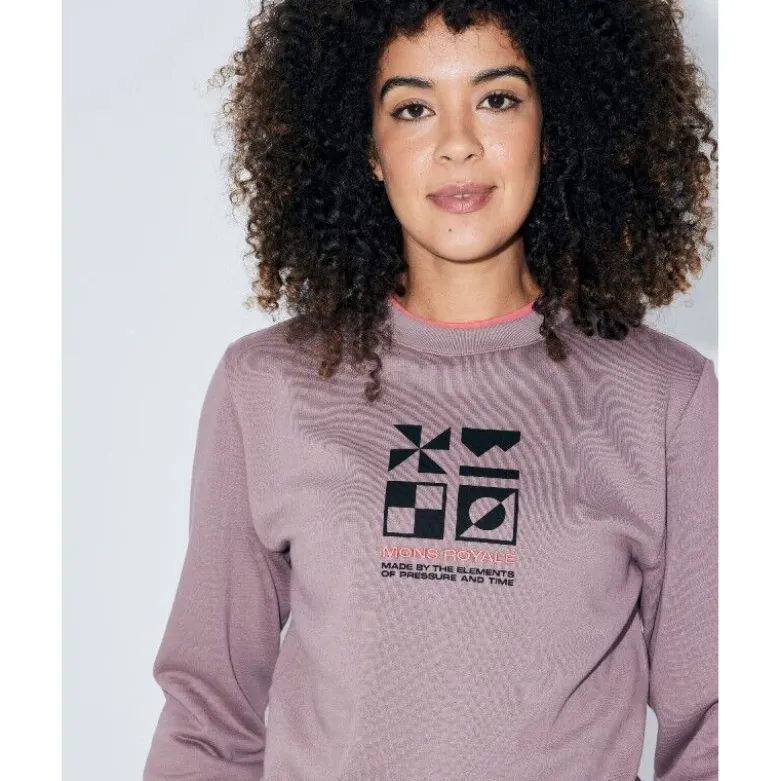 Mons RoyaleInversion Merino Crew - Sweatshirt en laine mérinos femme