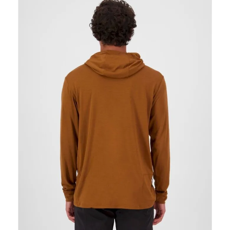 Mons RoyalePivot Merino Long Sleeve Hood - Sweatshirt en laine mérinos homme