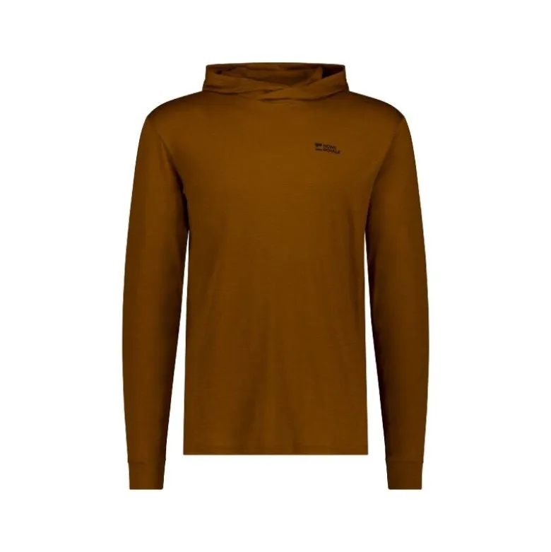 Mons RoyalePivot Merino Long Sleeve Hood - Sweatshirt en laine mérinos homme