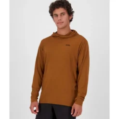 Mons RoyalePivot Merino Long Sleeve Hood - Sweatshirt en laine mérinos homme