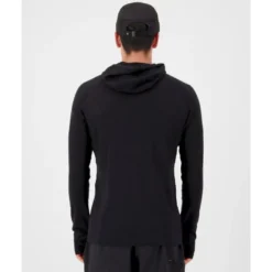 Mons RoyaleTemple Merino Long Sleeve Hood - Polaire en laine mérinos homme