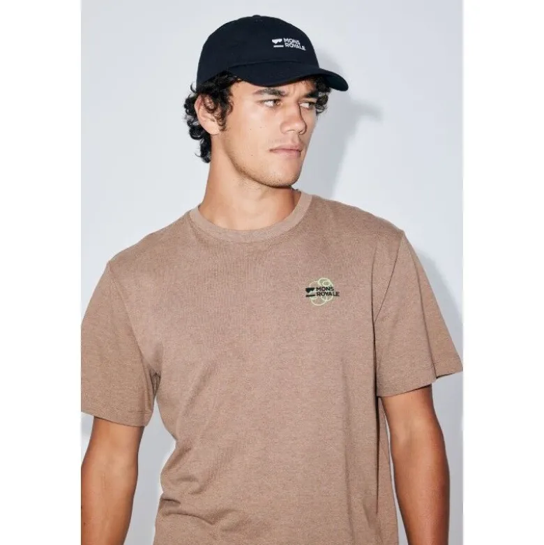 Mons RoyaleYonder Merino Organic Cotton T-Shirt - T-shirt en laine mérinos homme