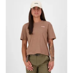 Mons RoyaleYonder Merino Organic Cotton T-Shirt - T-shirt en laine mérinos femme