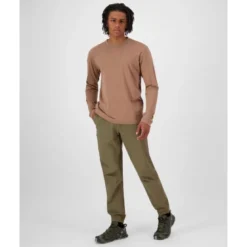 Mons RoyaleYonder Merino Organic Cotton Long Sleeve - T-shirt en laine mérinos homme