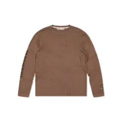 Mons RoyaleYonder Merino Organic Cotton Long Sleeve - T-shirt en laine mérinos homme
