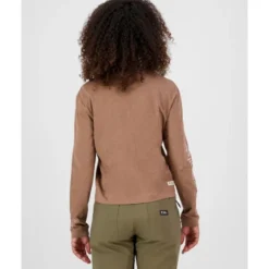 Mons RoyaleYonder Merino Organic Cotton Long Sleeve - T-shirt en laine mérinos femme