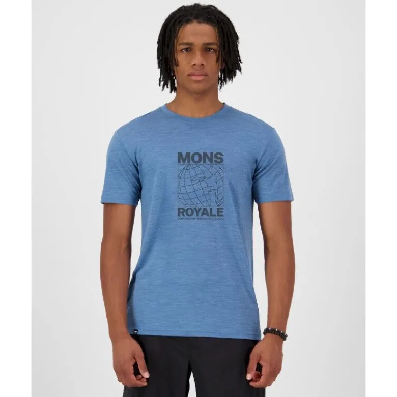 Mons RoyaleZephyr Merino Tencel™ T-Shirt - T-shirt en laine mérinos homme
