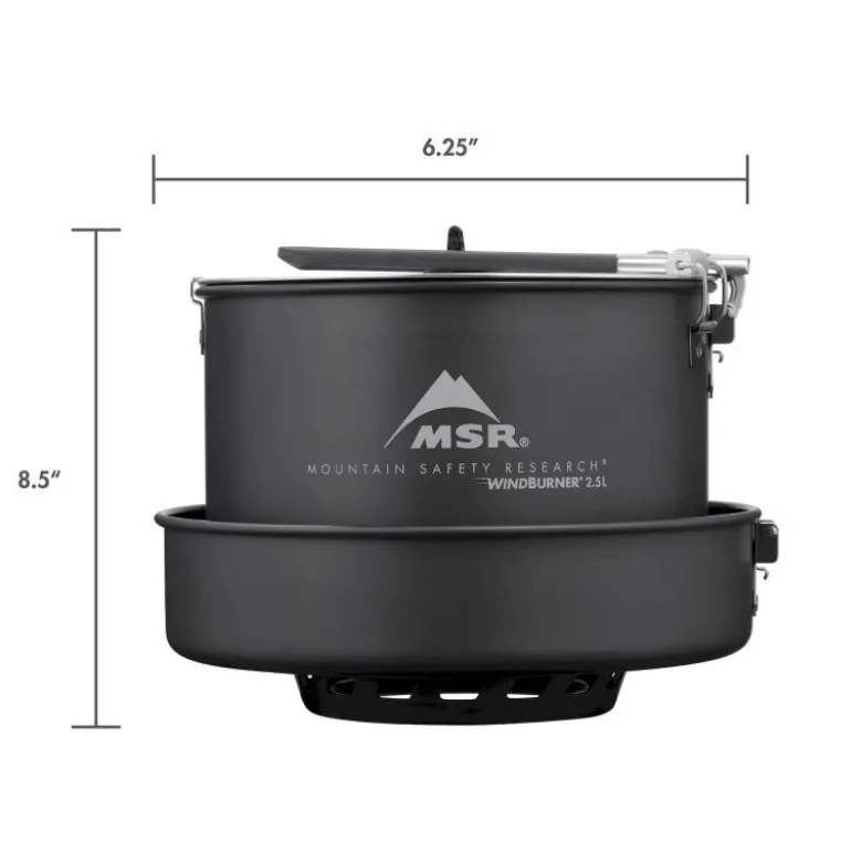 MSRWindBurner Stove System Combo - Réchaud à gaz