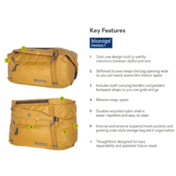 Nemo EquipmentDouble Haul Convertible Duffel 55L - Duffel
