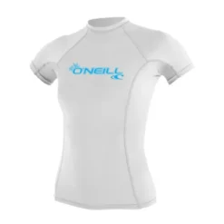 O'NeillWms Basic Skins S/S Rash Guard logo - Lycra femme