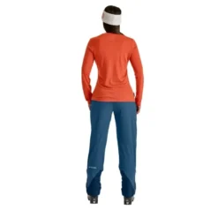 Ortovox150 Cool Mountain Silhouette LS - T-shirt en laine mérinos femme