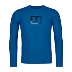 Ortovox150 Cool Mountain Silhouette LS - T-shirt en laine mérinos homme