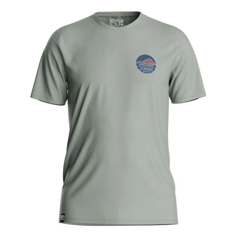 Ortovox120 Cool Tec Choose Mountain TS - T-shirt en laine mérinos homme