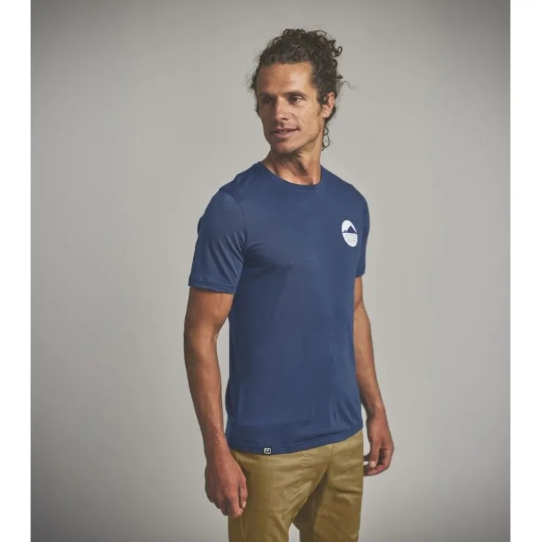 Ortovox120 Cool Tec Choose Mountain TS - T-shirt en laine mérinos homme
