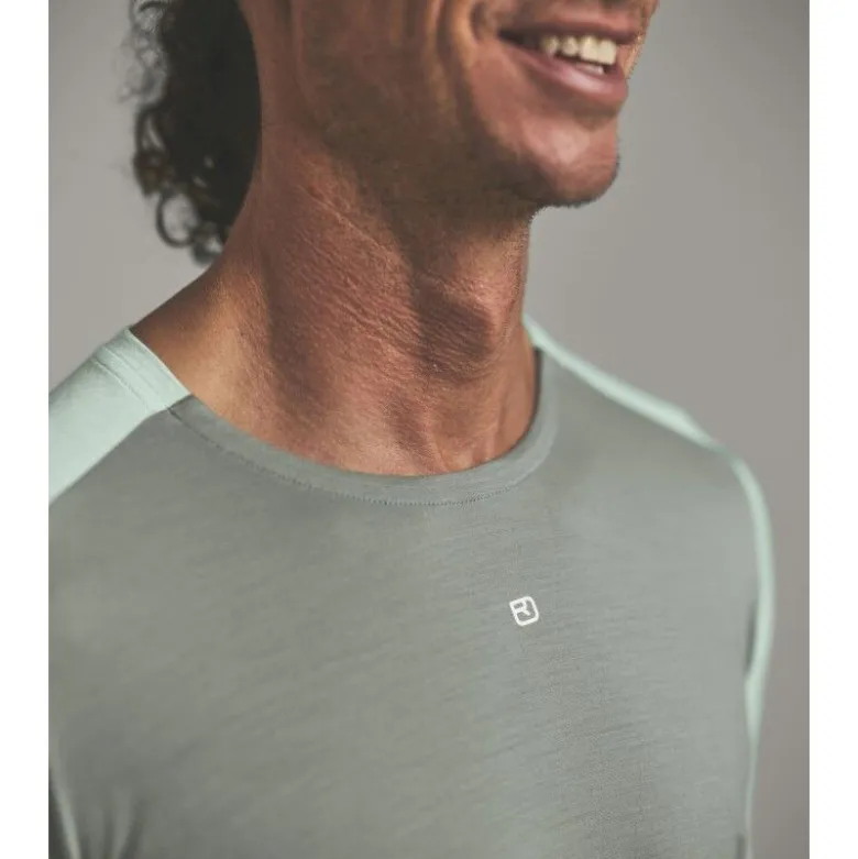 Ortovox120 Cool Tec Fast Upward LS - T-shirt en laine mérinos homme