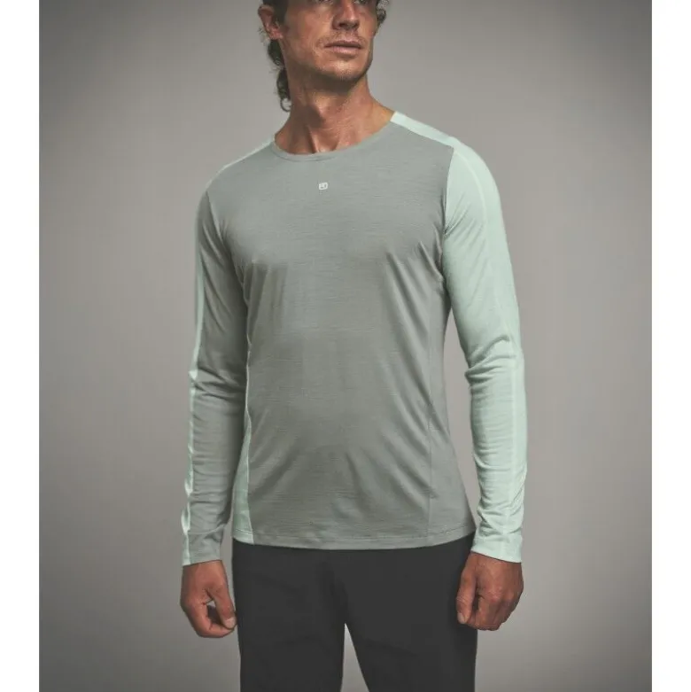 Ortovox120 Cool Tec Fast Upward LS - T-shirt en laine mérinos homme