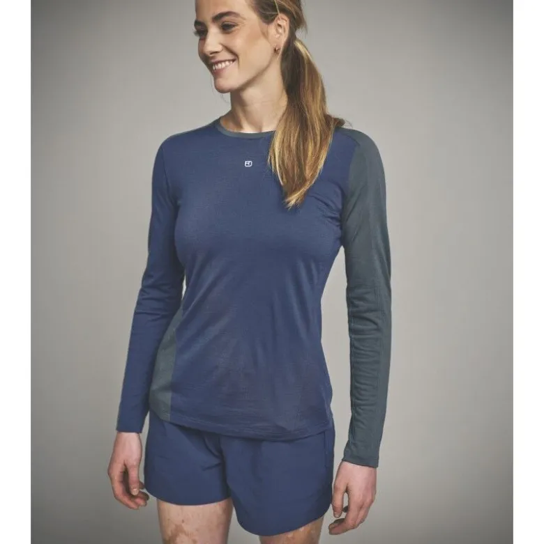 Ortovox120 Cool Tec Fast Upward LS - T-shirt en laine mérinos femme