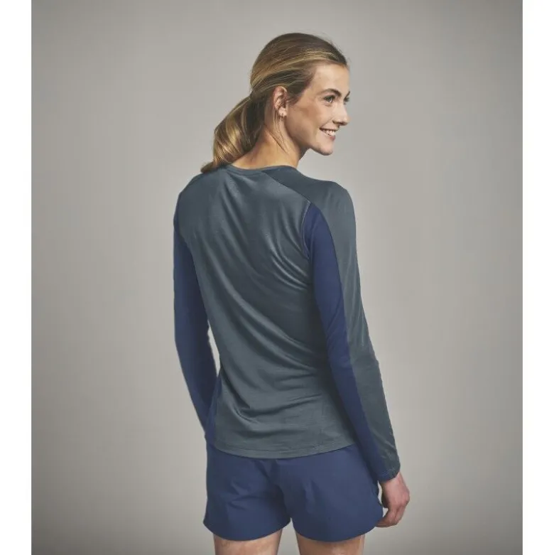 Ortovox120 Cool Tec Fast Upward LS - T-shirt en laine mérinos femme