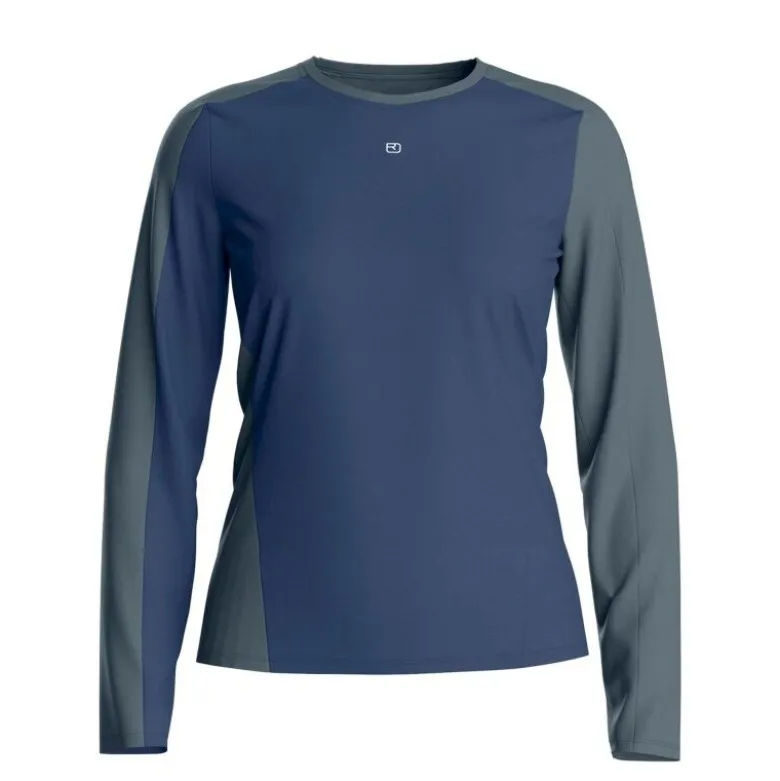 Ortovox120 Cool Tec Fast Upward LS - T-shirt en laine mérinos femme